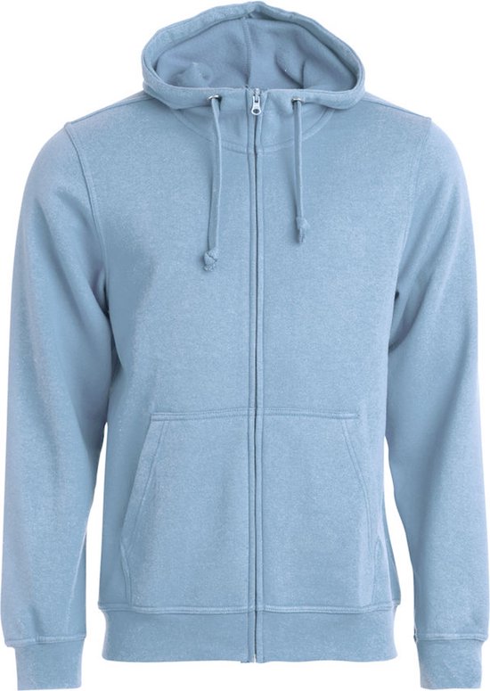 Clique - Sweatshirt met capuchon - Unisex - Maat XXL - Licht Blauw