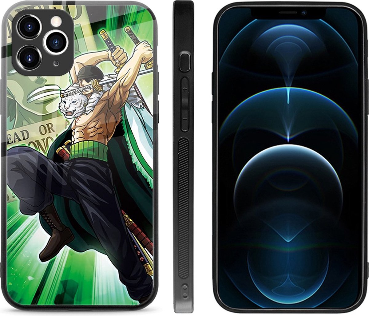 Anime merchandise - anime hoesje / phone case - One Piece Zoro dual wield Iphone 13