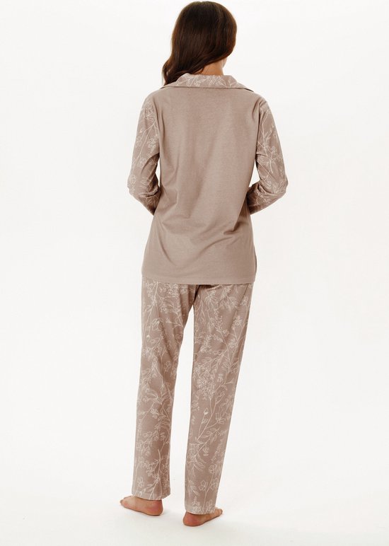 By Louise Dames korte pyjama set shortama roze weekend