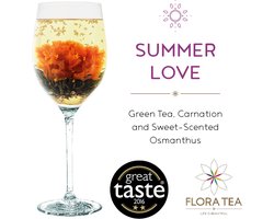 Flora Tea Summer Love - Bloeiende Theebloemen - 2 stuks
