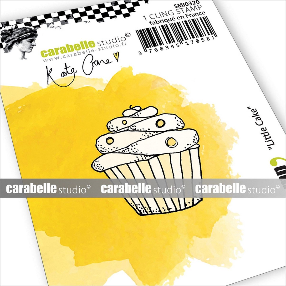 Carabelle Studio Cling Stamps Small Little Cake
