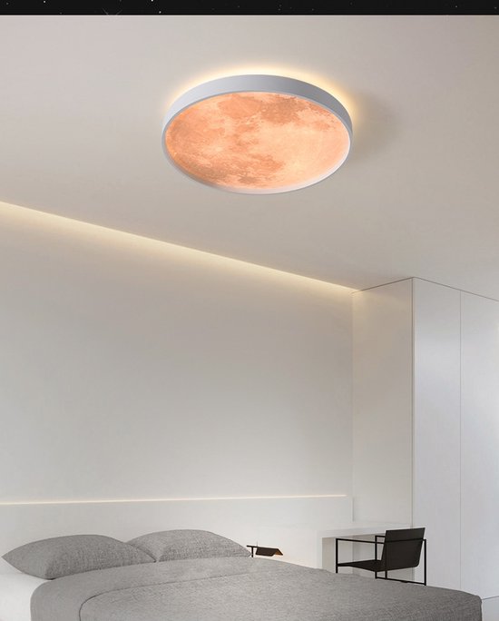 LED Moon Plafondlamp Ultradunne Ronde