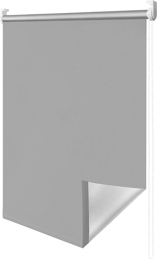 Rolgordijn Easy Verduisterend grijs 70 x 160 cm