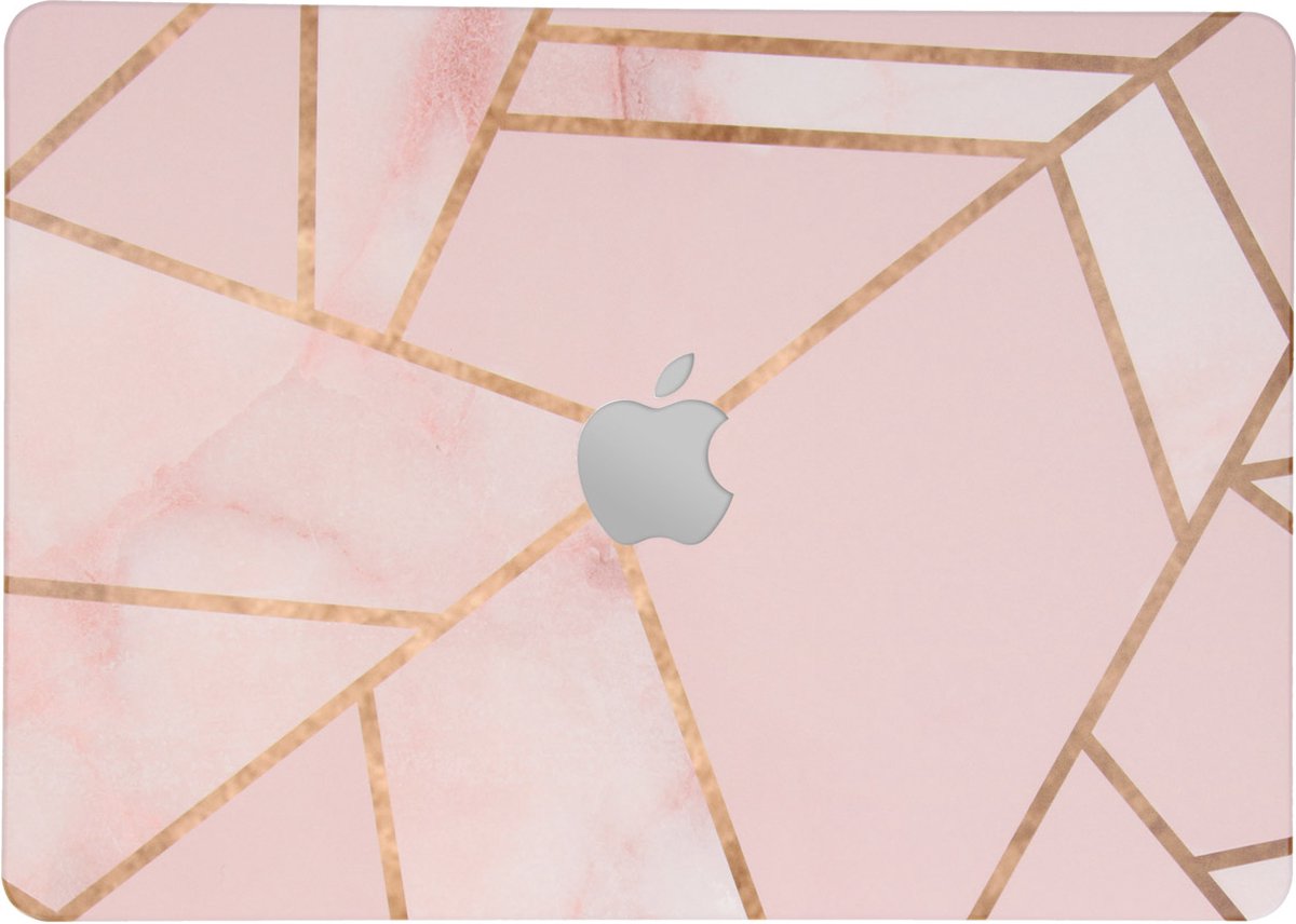 iMoshion Laptop Cover voor de MacBook Air 13 inch (2022) - Pink Graphic