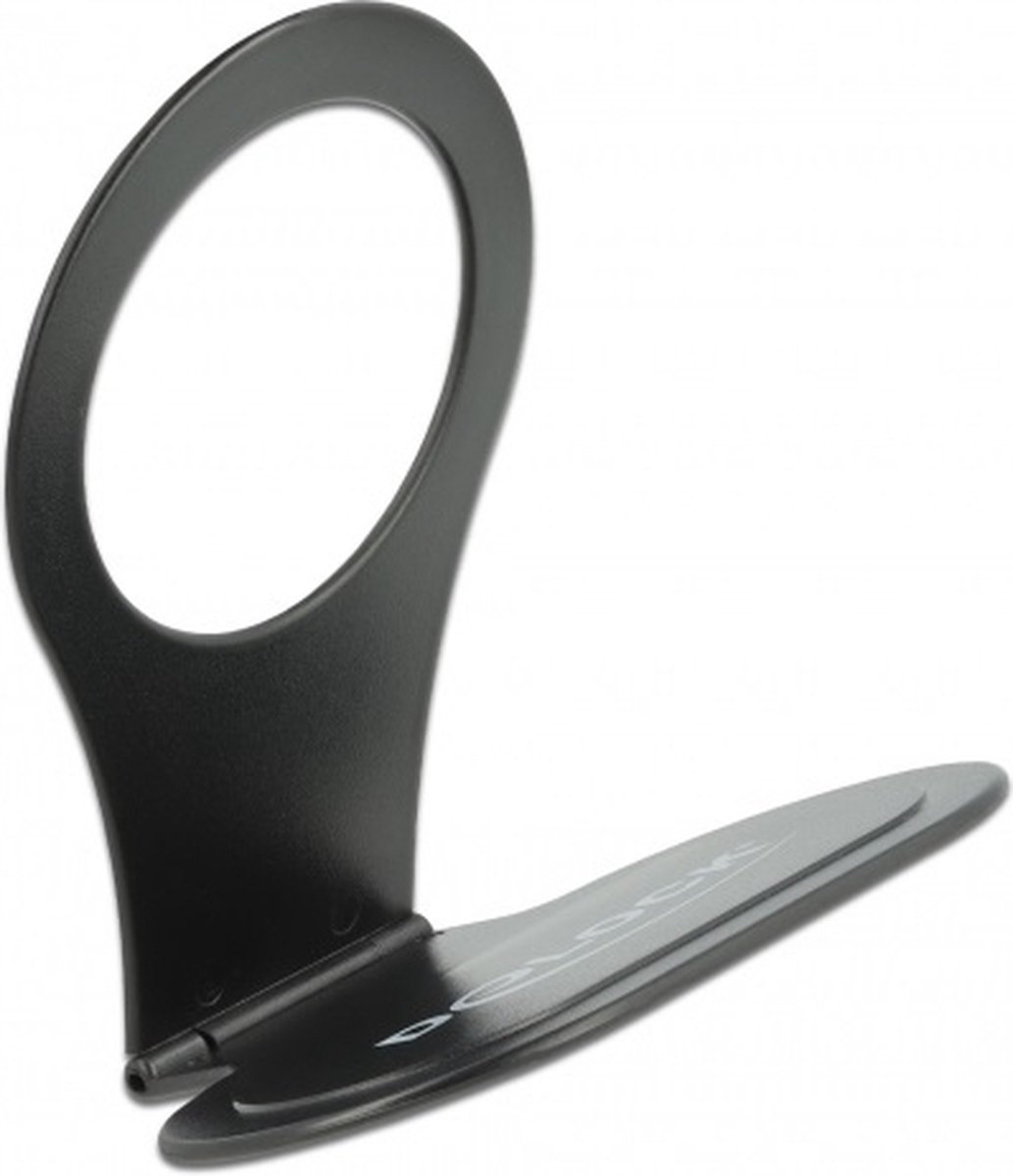 Image of DeLOCK smartphone laadhouder voor stopcontact / zwart
