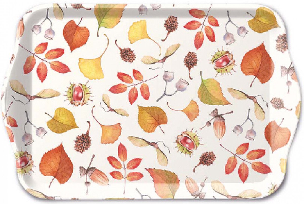 Ambiente dienblad Melamine Autumn Details 13x21cm