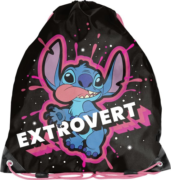 Disney Lilo & Stitch Gymbag, Extrovert - 38 x 34 cm - Polyester | bol