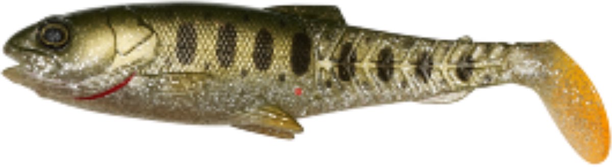 Savage Gear Craft Kannibaal 10,5 cm Olijf Zilver Smolt - Zander & Snoek