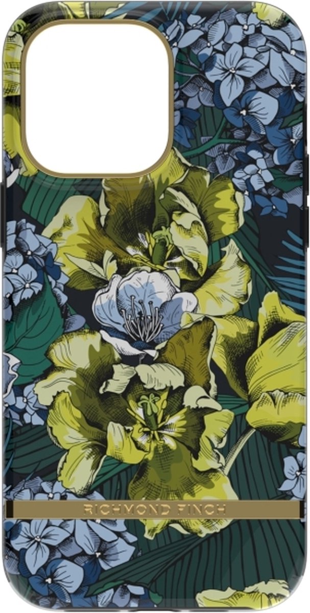 Richmond & Finch Saffron Flower hoesje voor iPhone 14 Pro Max - Kleurrijk