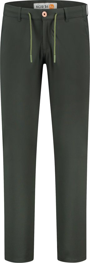 North 84 - Broek Travel Groen - Mannen - Maat W35 X L34