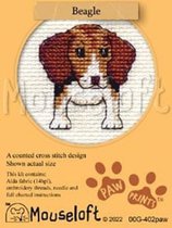 Mini Borduurpakketje - Hond - Beagle - Mouseloft