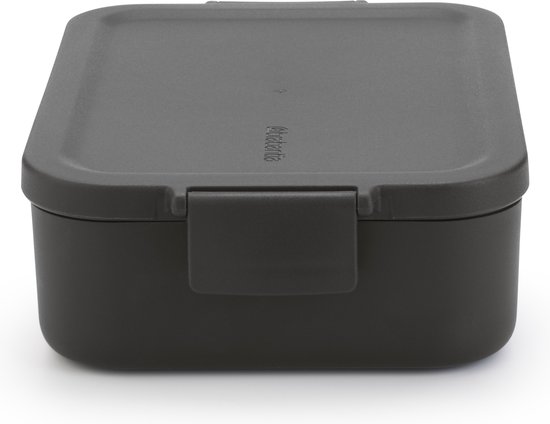 Boîte à lunch Brabantia Make & Take - Medium - Plastique - Gris foncé