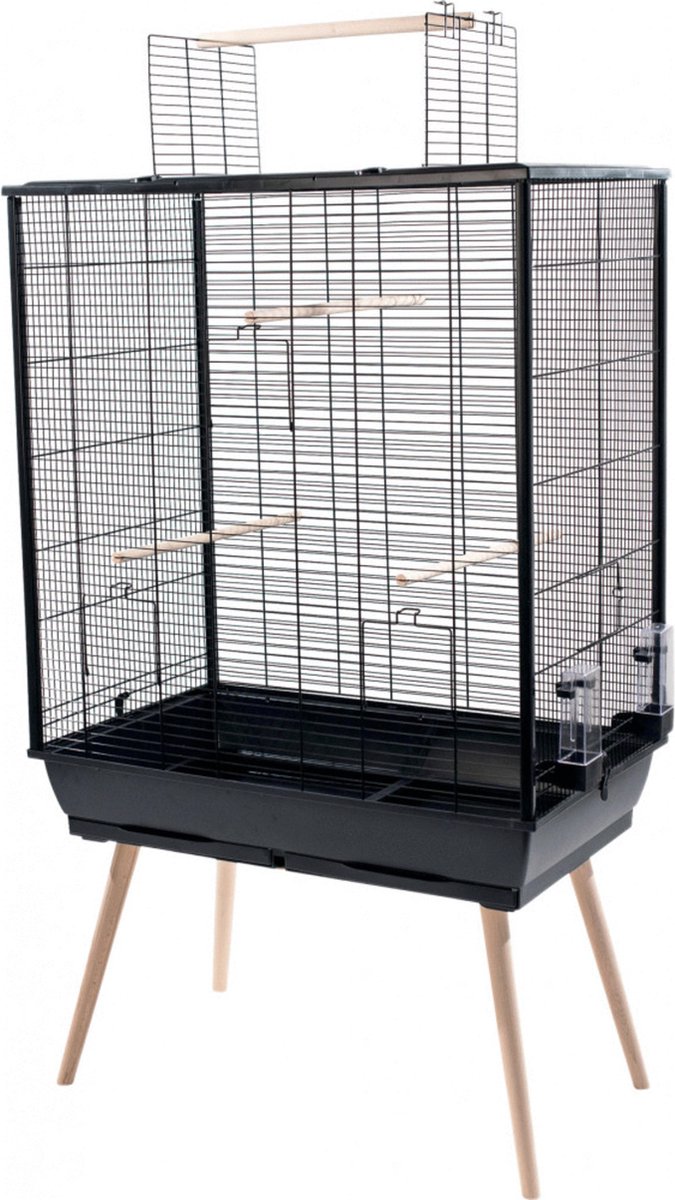 ZOLUX Neo JILI XL kooi voor vogels, zwart