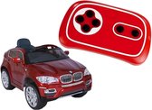 Voiture télécommandée pour enfant - 2.4G - BMW X6 - rouge
