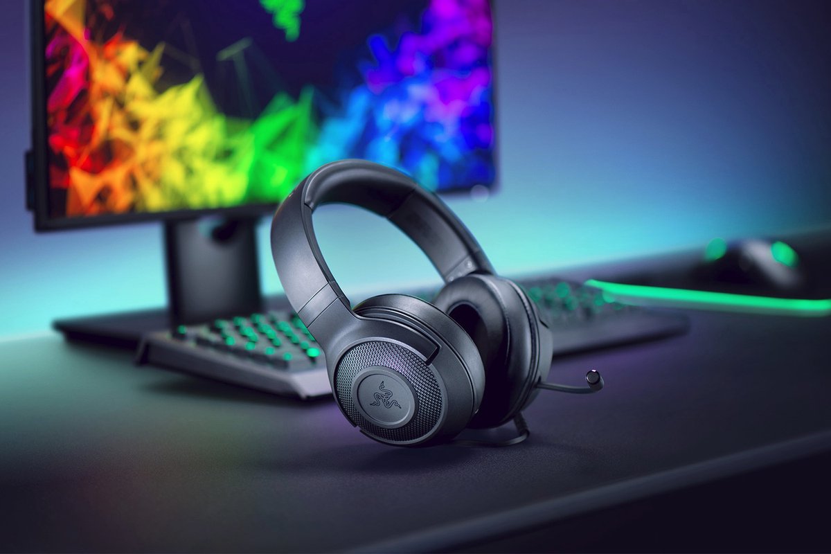 Razer Kraken X Lite - Gaming Headset - Lichtgewicht - PS4/PS5/Xbox/PC/Nintendo Switch/Mobiel - Zwart thumbnail 4