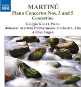 Giorgio Koukl, Bohuslav Martinu Philharmonic Orchestra - Martinu: Piano Concertos Nos. 3 & 5/Concertino (CD)