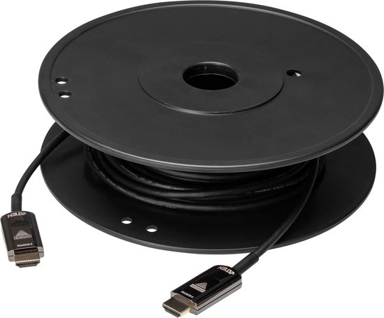 Câble HDMI Optique Actif Datavideo CB-62 - Longueur 100 Mètres - Parfait Pour Installations Pro, Home Cinéma