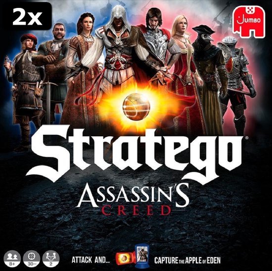 Thumbnail van een extra afbeelding van het spel 2x Stratego Assassin's Creed