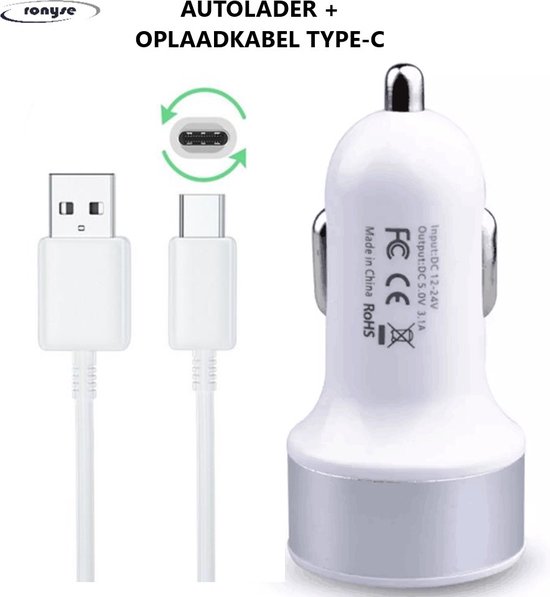 Accessoire Voiture Chargeur Voiturerapide USB C 40W Adaptateur de chargeur  de voiture 4 ports pour Android (