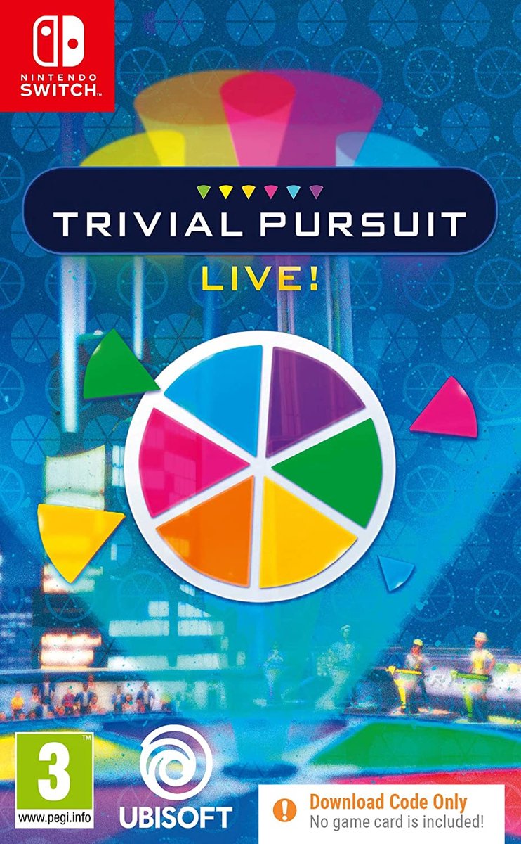 Ubisoft Trivial Pursuit LIVE!, Nintendo Switch, Multiplayer modus, E (Iedereen), Download
