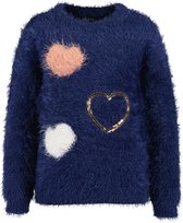 Blue Seven - Meisjes trui - Navy - Maat 104