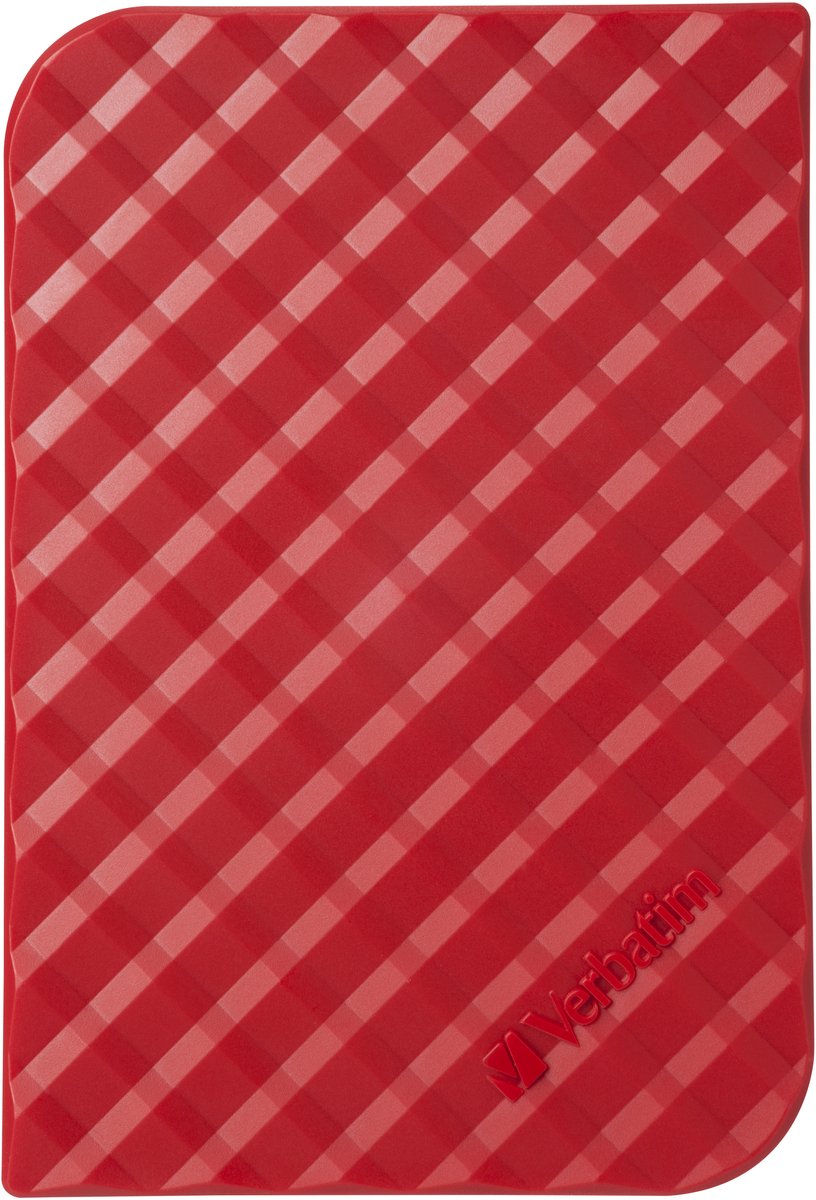 Verbatim Store 'N' Go Store 'n' Go - Externe harde schijf - 1 TB - Rood