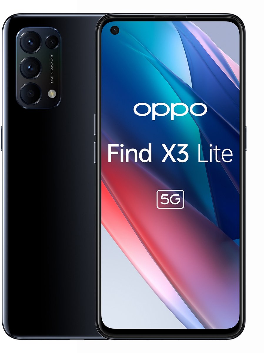 OPPO Find X3 Lite 128GB Zwart 5G