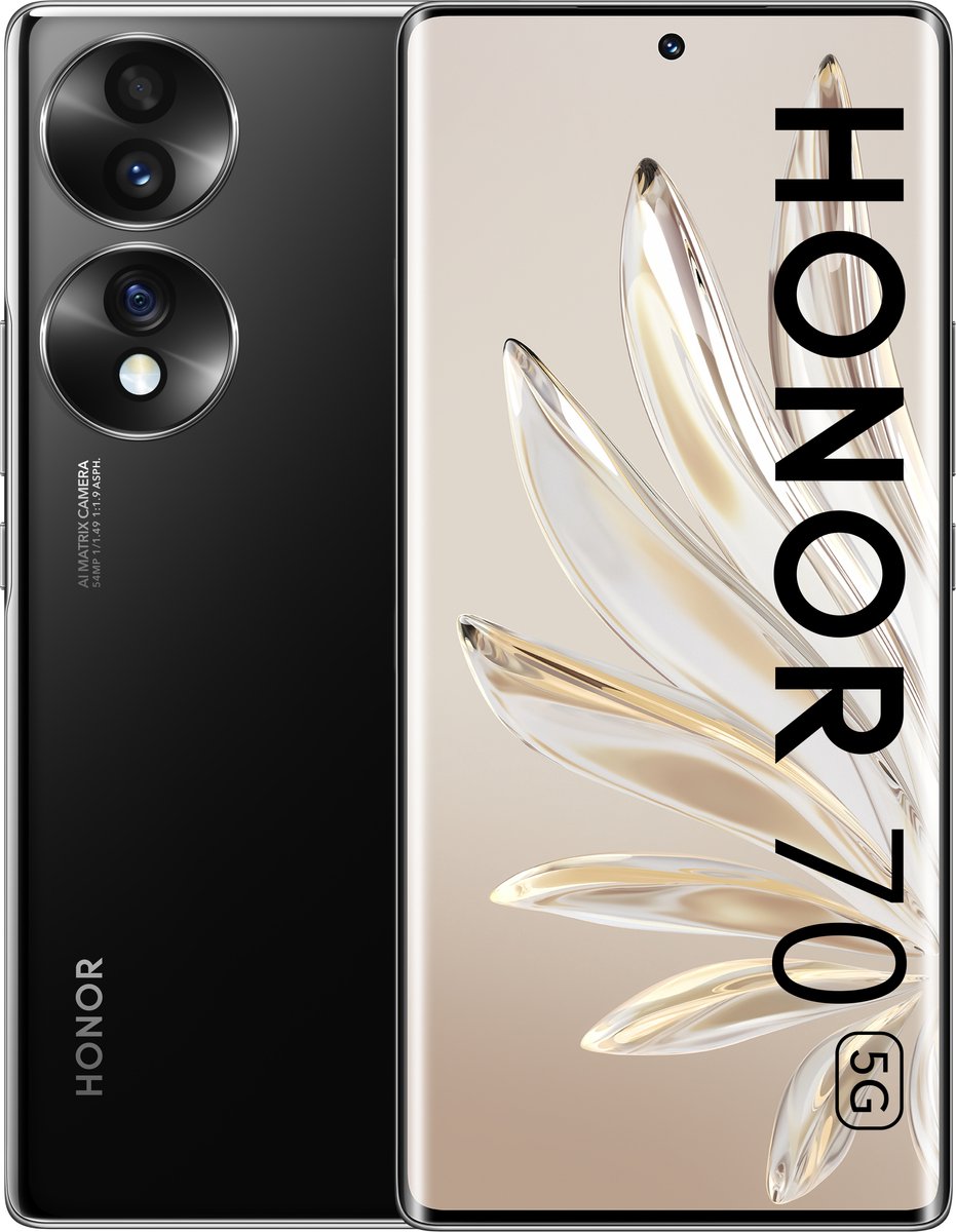 Smartphone Honor HONOR 70 Black 6,67