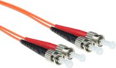 ACT 0,5 mètre LSZH multimode 62,5 / 125 OM1 câble de raccordement fibre duplex avec connecteurs ST