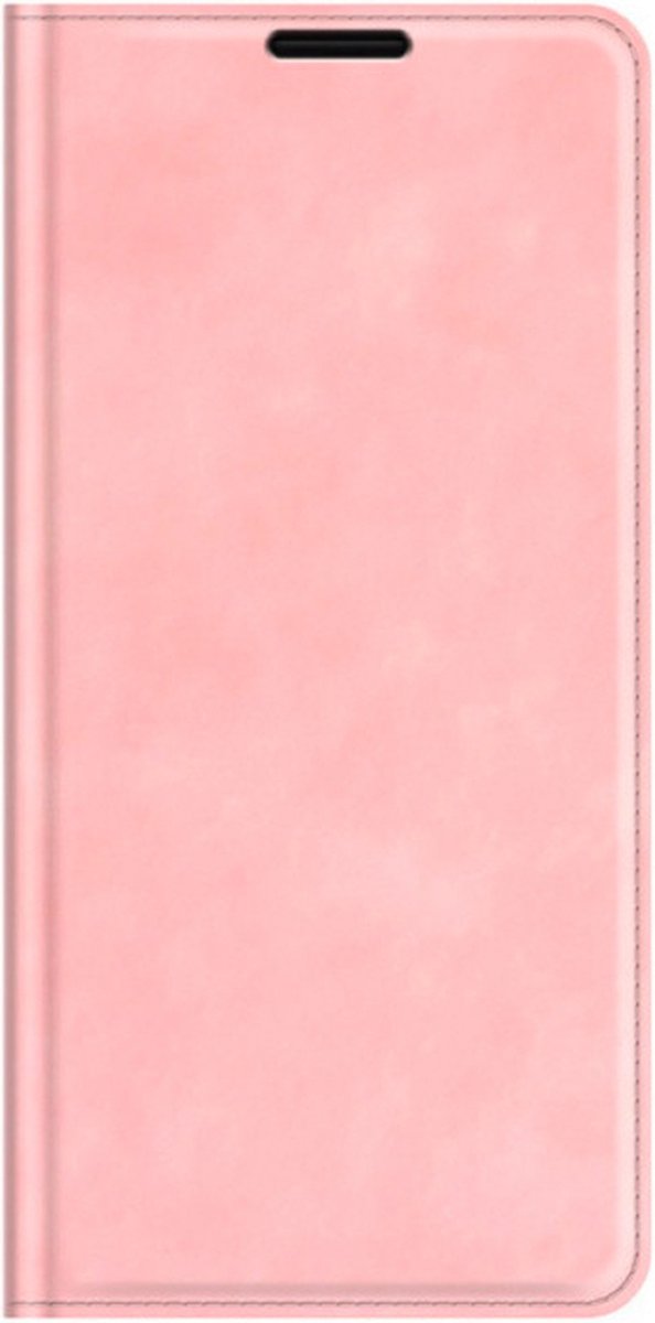 Casecentive - Magnetische Leren Wallet - iPhone 14 Pro Max - roze