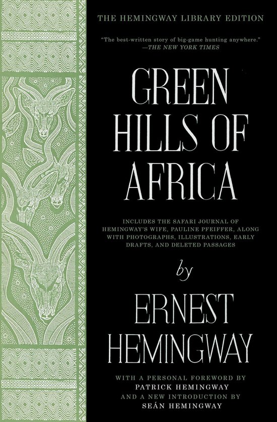 Graan romantisch muur Green Hills of Africa, Ernest Hemingway | 9781476787589 | Boeken | bol.com