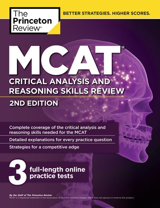The Princeton Review MCAT Critical Analysis and Reasoning Sk ... - cover
