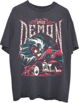 Disney 101 Dalmatians - Cruella Speed Demon Unisex T-shirt - S - Zwart