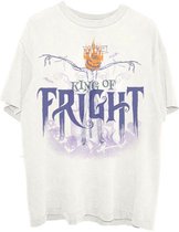 Disney The Nightmare Before Christmas - King Of Fright Unisex T-shirt - L - Creme