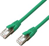 Microconnect MC-SFTP6A15G, 15 m, Cat6a, S/FTP (S-STP), RJ-45, RJ-45