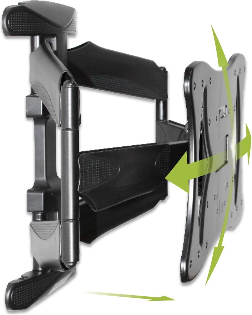 Just-Mounts draaibare tv-beugel 180Ëš (zwart) 40" - 75" inch