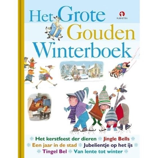 Cover van het boek 'Het Grote Gouden Winter boek' van Nienke Denekamp