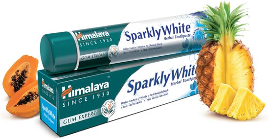 Himalaya Sparkly White Herbal Tandpasta - Tandpasta Whitening - Wittere