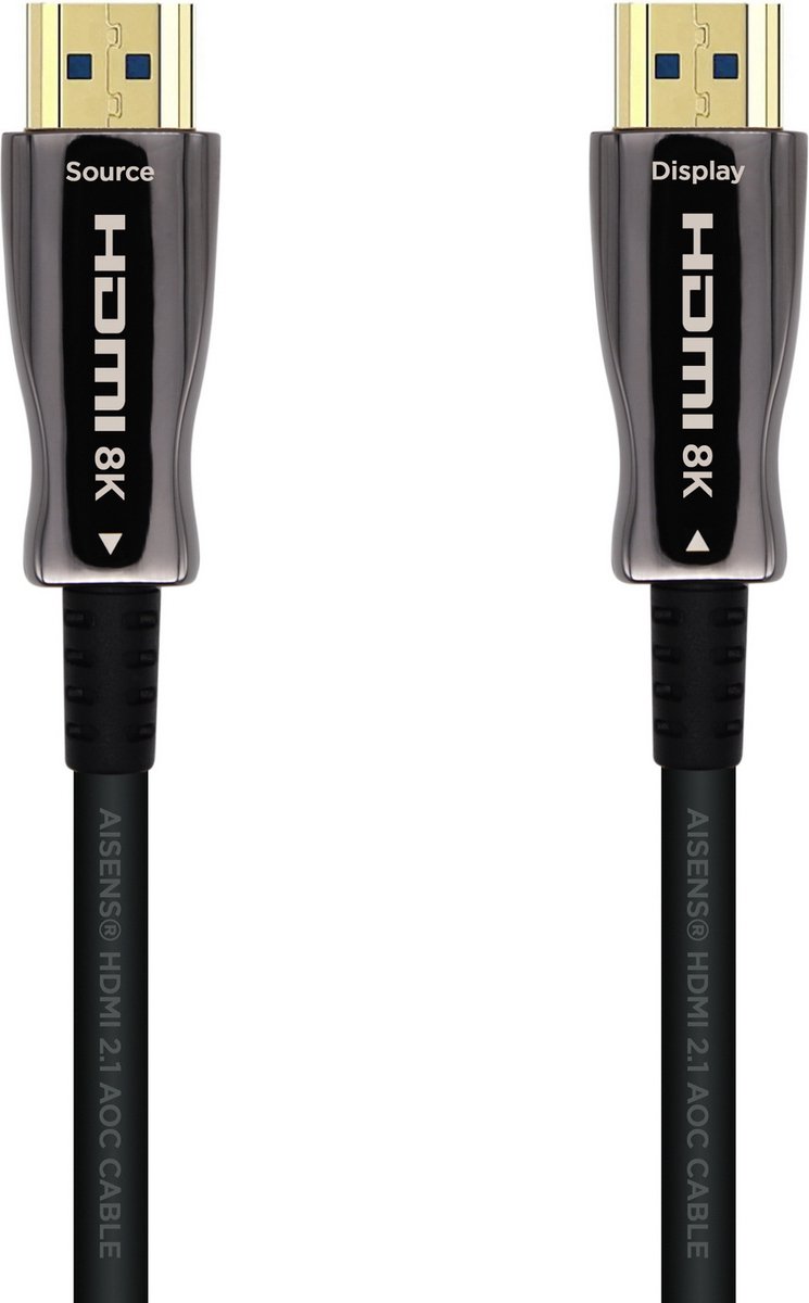 AISENS A153-0518 HDMI kabel 25 m HDMI Type A (Standaard) Zwart