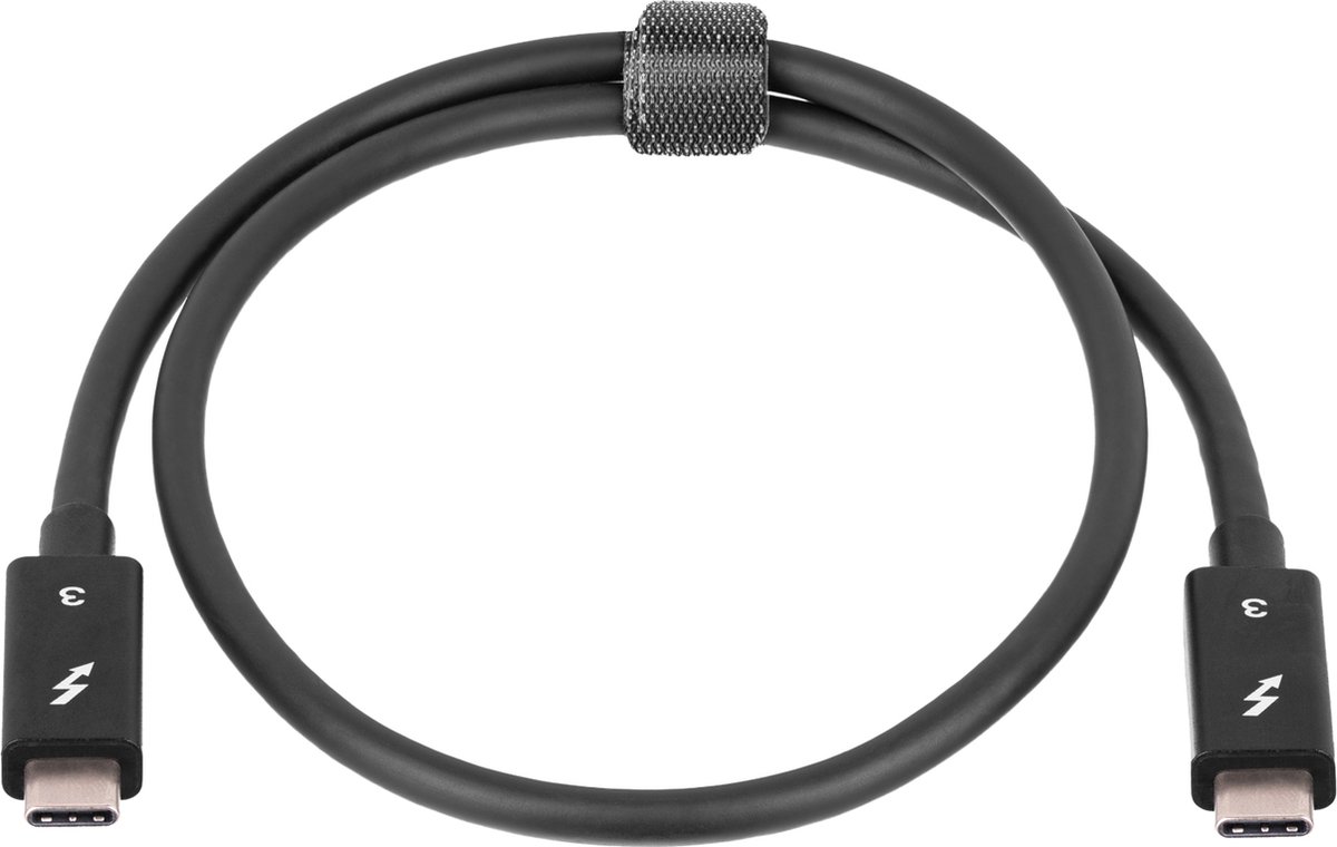 Akyga AK-USB-33 USB-kabel Thunderbolt stekker, Thunderbolt stekker 0.50 m Zwart