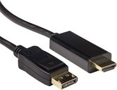 ACT Verloopkabel DisplayPort male naar HDMI-A male 0,50 m AK3987