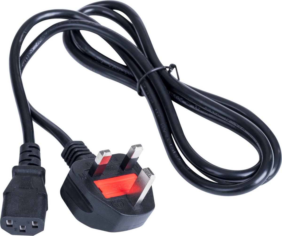 Akyga Stroomkabel 1,5M Cca Bs 1363 Type G Voor Computervoeding Iec