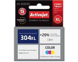 Activejet AH-304CRX inkt (vervanging HP 304XL N9K07AE; Premium; 18 ml; kleur)
