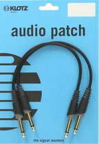 Klotz AU-JJ0090 2x Patchkabel 0,9 m - Mono patch kabel