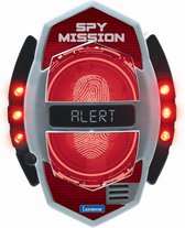 Lexibook - Spy Mission Bewegingsmelder met alarm, lichteffecten, detectie tot 12 meter, zwart/rood, RPSPY05