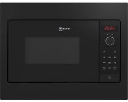 Neff HLAWG25S3 magnetron Zwart Solo-magnetron Ingebouwd 20 l 800 W