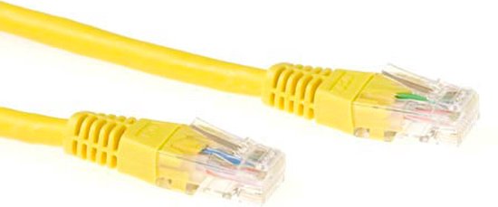 ACT Yellow 0, 5m LSZH UTP CAT6 câble patch avec Connecteurs RJ45