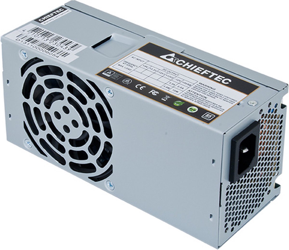 Chieftec Smart 300W, 300 W, 115 - 230 V, 47 - 63 Hz, 6.3 A, Actief, 95 W
