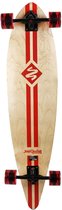 Longboard Pintail 40 - Stripe rouge rétro - Street Surfing