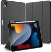 Dux Ducis - Tablet hoes geschikt voor Apple iPad 10 10.9 (2022) - Domo Book Case - Auto Wake/Sleep functie - Zwart